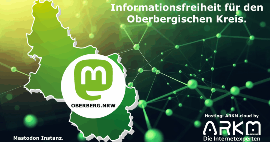 Mastodon Instanz für den Oberbergischen Kreis.